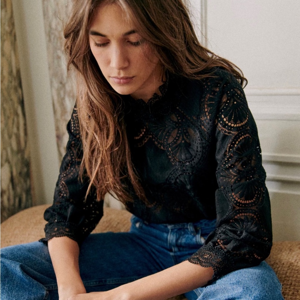 Sezane Bianca Blouse